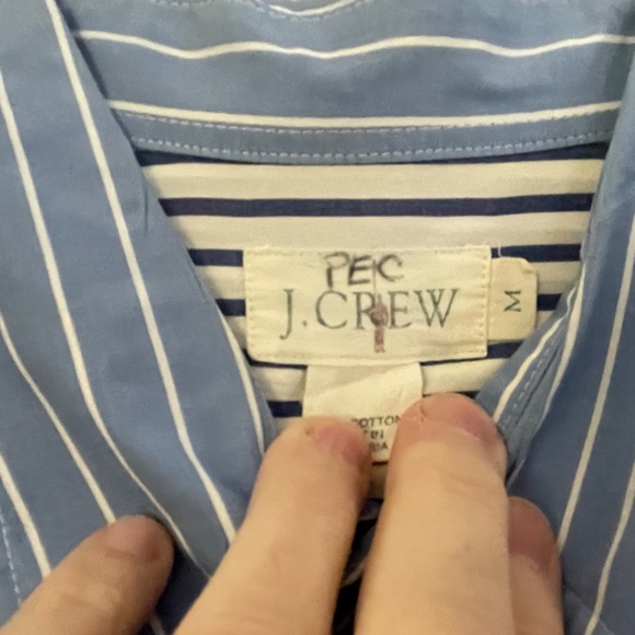 JCrew Preppy button down medium - Picture 3 of 4